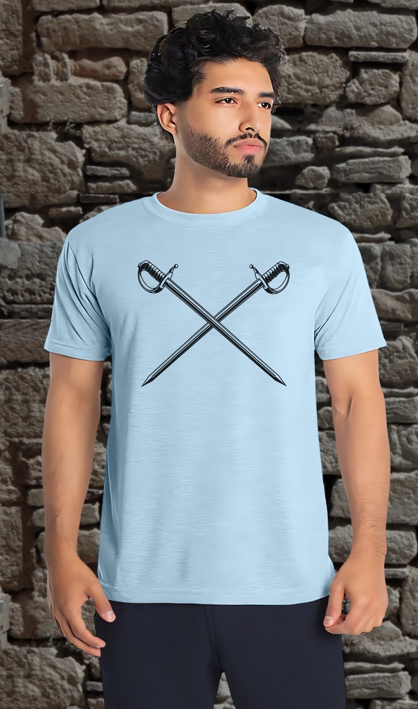 "Cross Swords" T-Shirt Unisex
