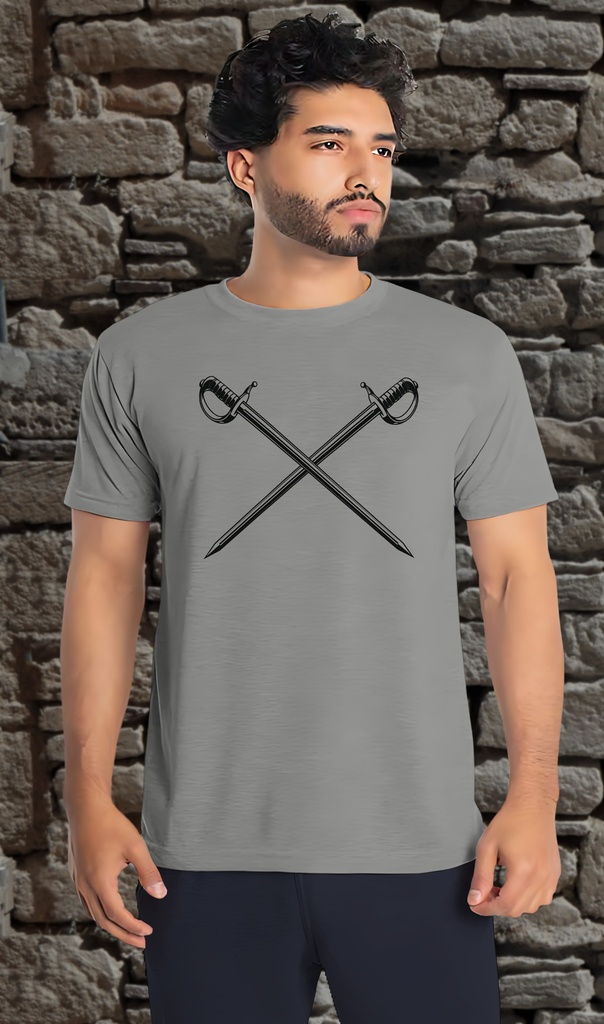 "Cross Swords" T-Shirt Unisex