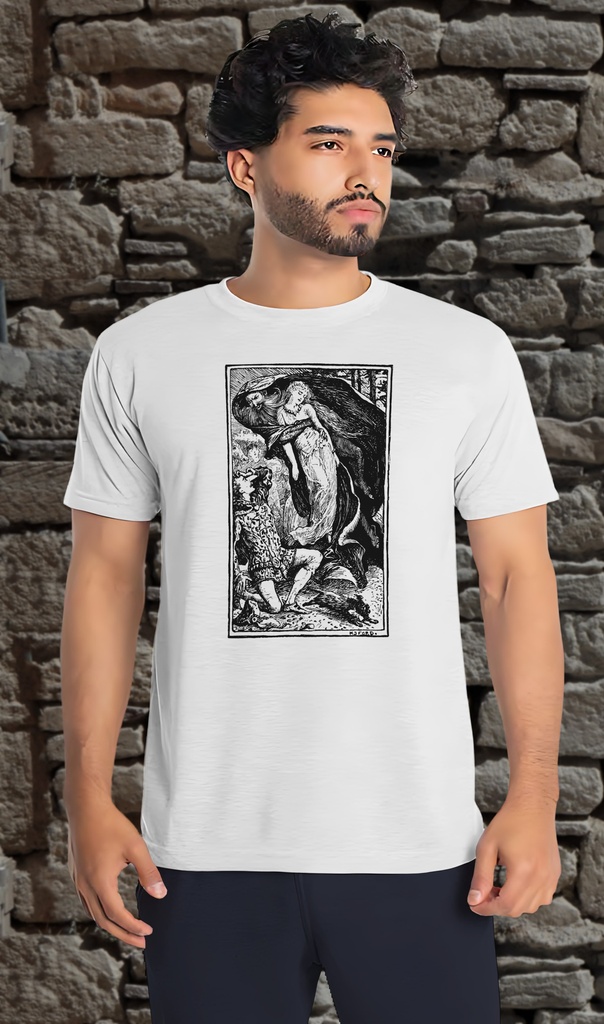 "Prince Hyacinth" T-Shirt Unisex (Small, White)