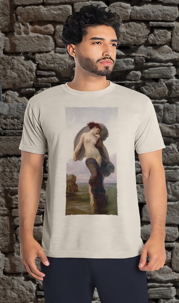 "Evening Mood" by William Bouguereau T-Shirt Unisex