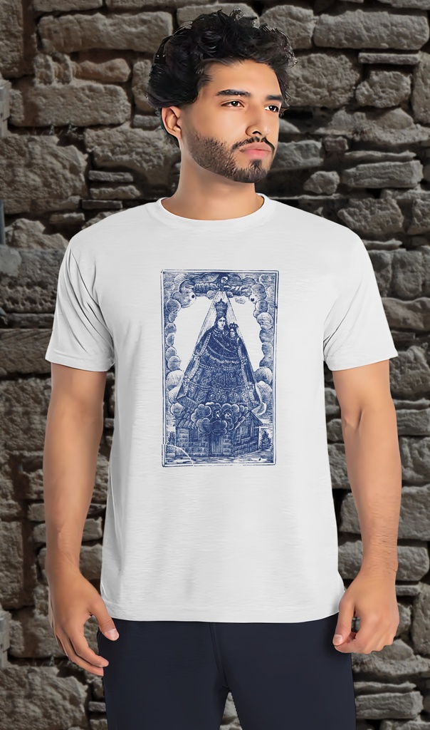 "Jean Charlot Christmas Card" T-Shirt Unisex (Small, White)