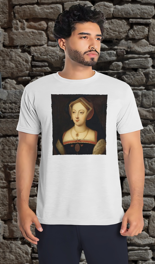 "Mary Boleyn" T-Shirt Unisex (Small, White)