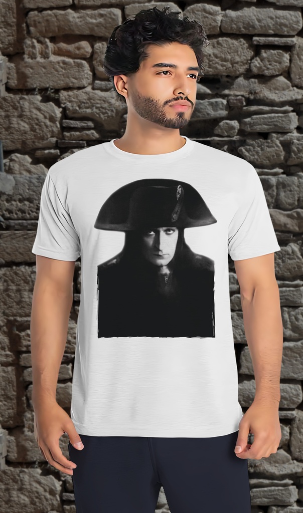 "Napoleon Movie" T-Shirt Unisex (Small, White)