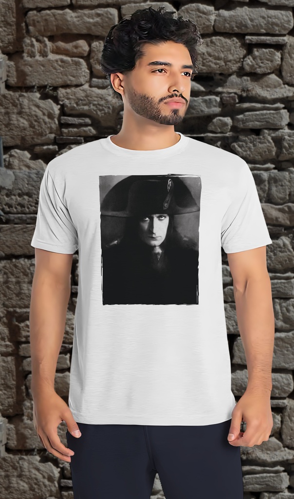 "Napoleon Movie 2" T-Shirt Unisex (Small, White)