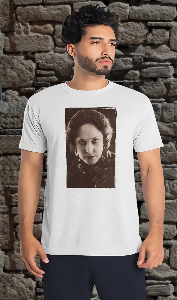 "Napoleon Movie Gina Manès" T-Shirt Unisex (Small, White)