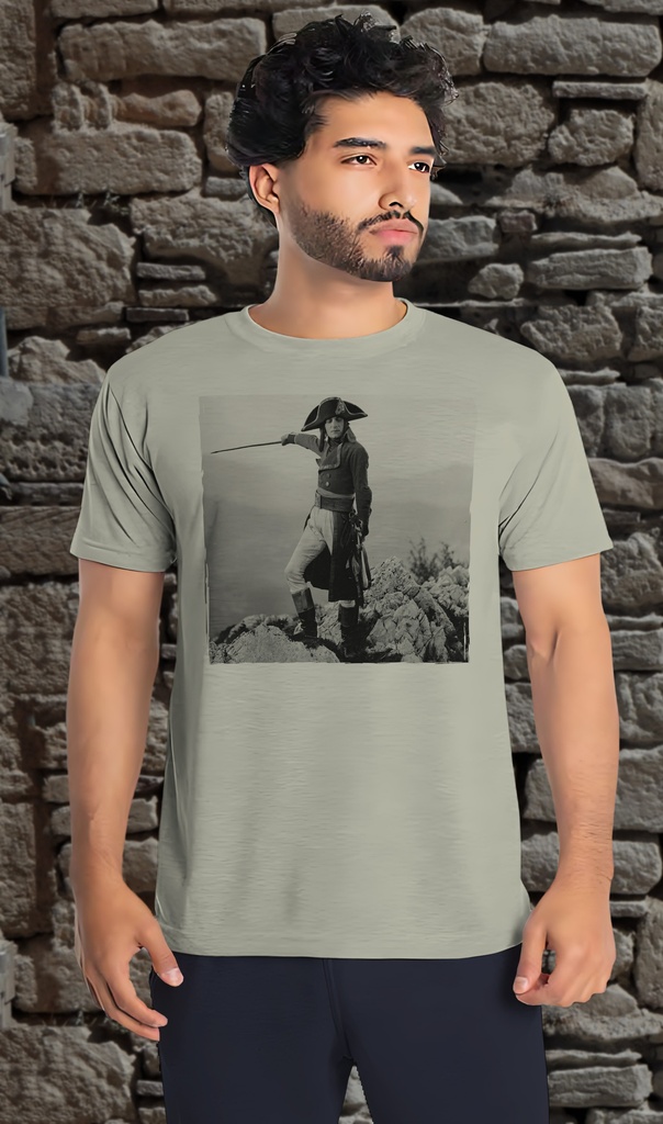 "Napoleon Movie Standing on a Rock" T-Shirt Unisex