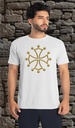 "Occitan Cross Gold" T-Shirt Unisex