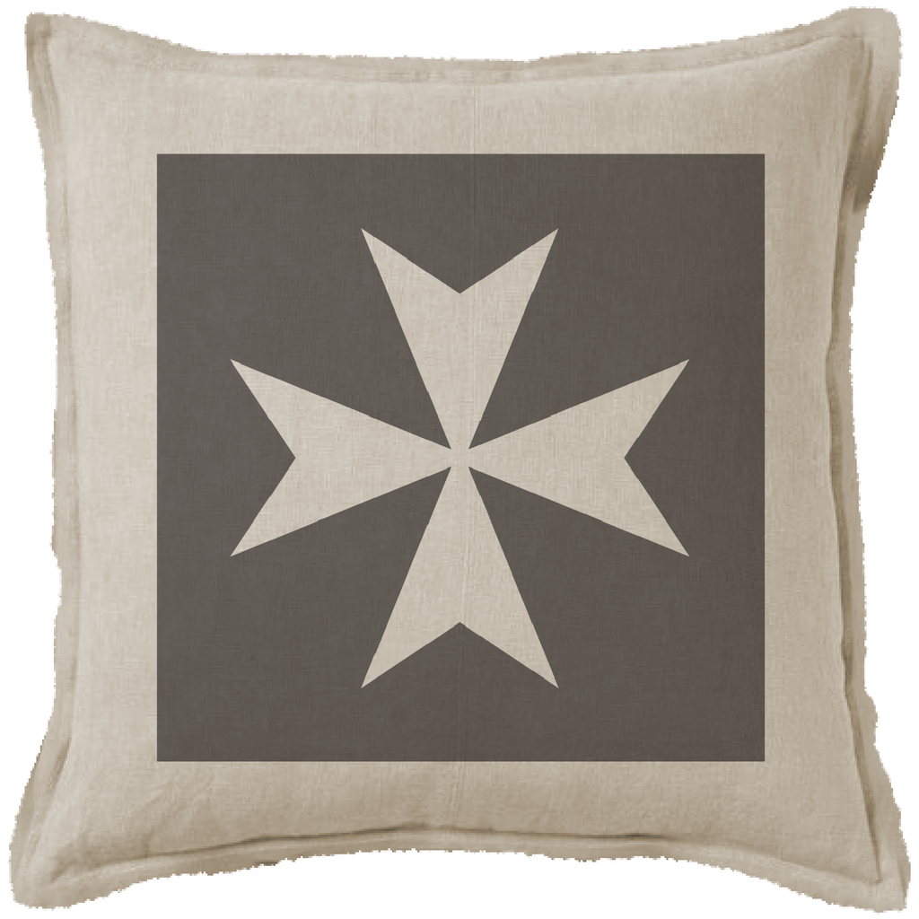 "Hospitaller" Canvas Cushion