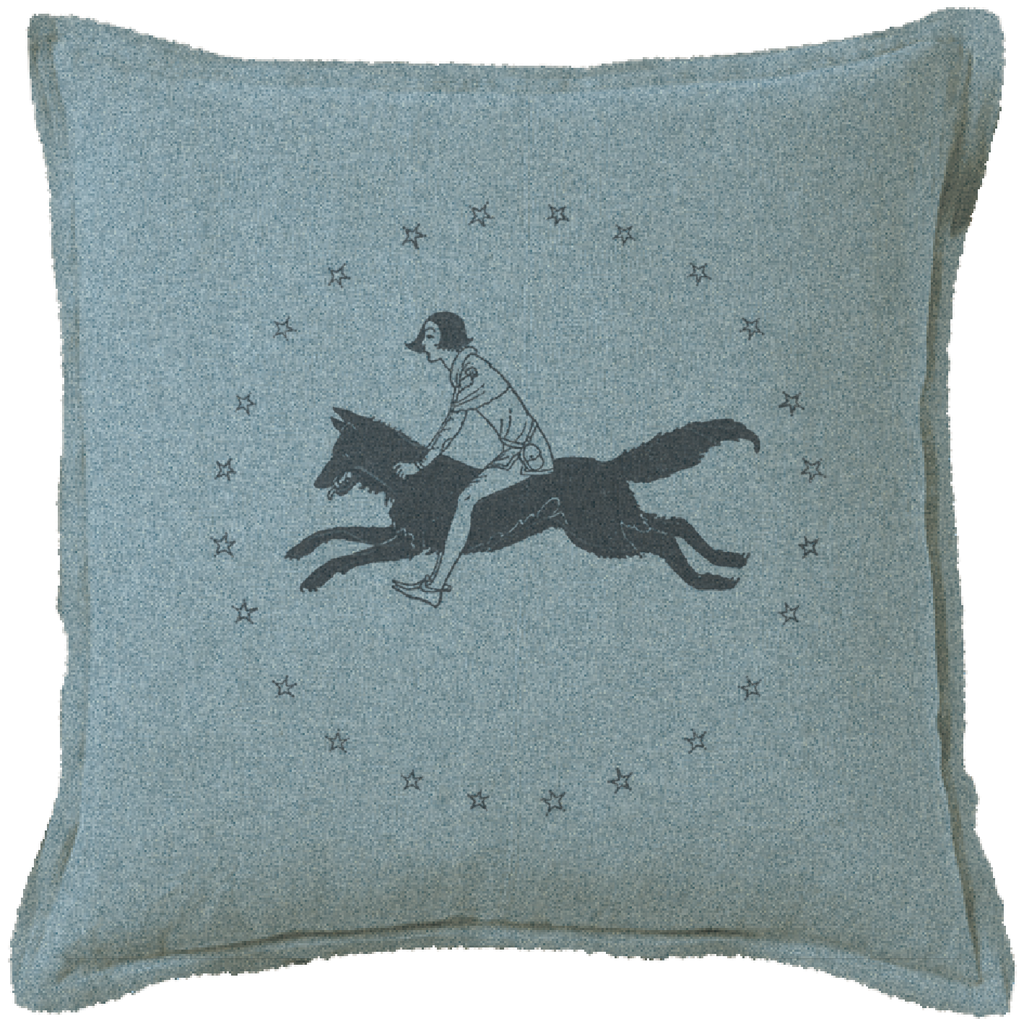 "Good Little Henry" Canvas Cushion