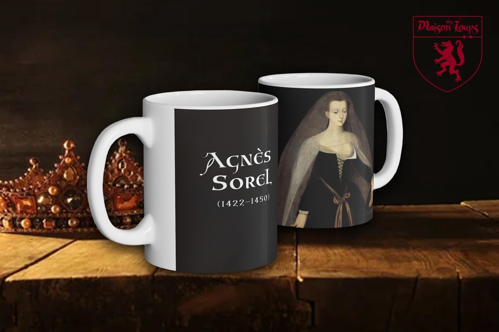 "Agnes Sorel" Mug (White)