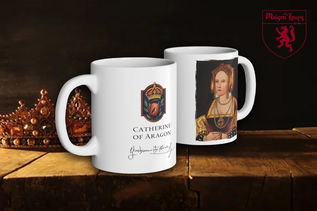 "Catherine of Aragon" Mug (White)