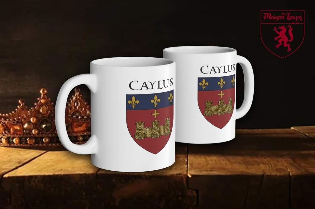 "Caylus Blason" Mug (White)