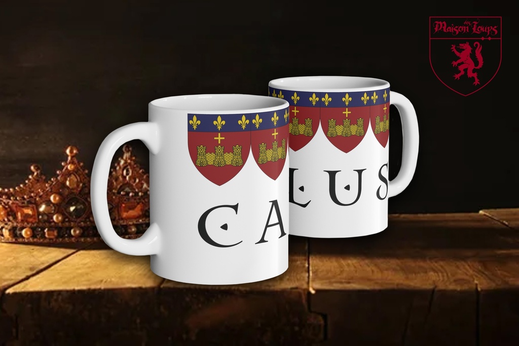 "Caylus Pennant" Mug (White)