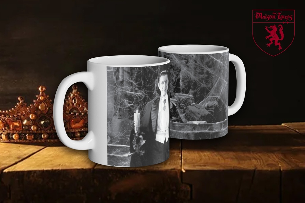 "Dracula" Mug (White)