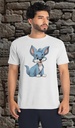 "Cute Cartoon Wolf 02" T-Shirt Unisex