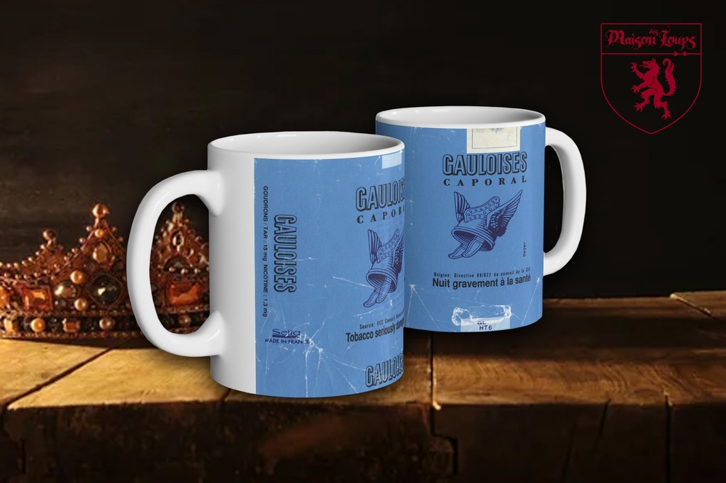 "Gauloises Packet" Mug (White)