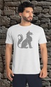 "Heraldic Wolf Sitting" T-Shirt Unisex