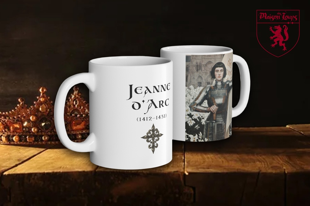 "Joan of Arc - Albert Lynch" Mug (White)