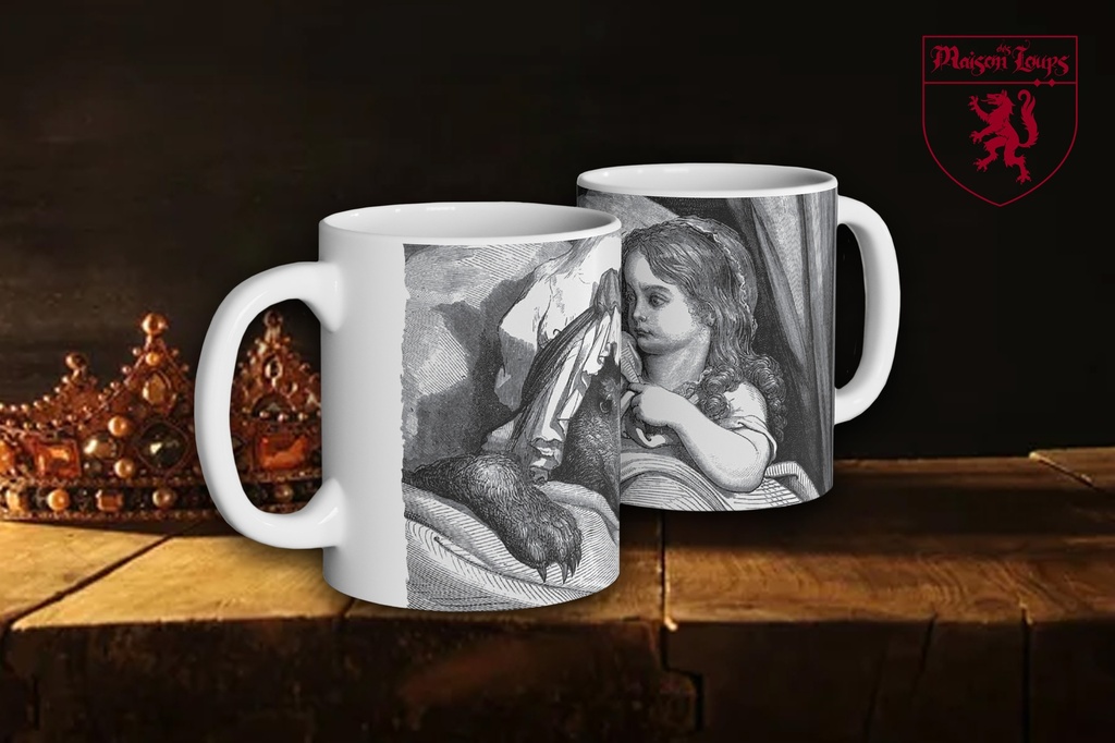 "Little Red Riding Hood" Mug (White)