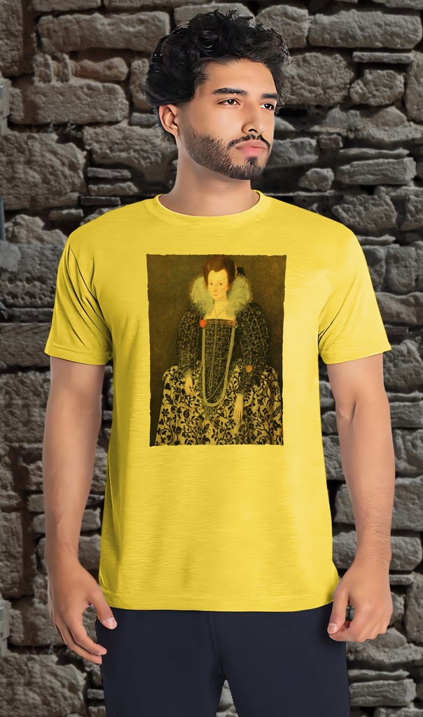 "Mary Clopton" by Robert Peake the Elder T-Shirt Unisex