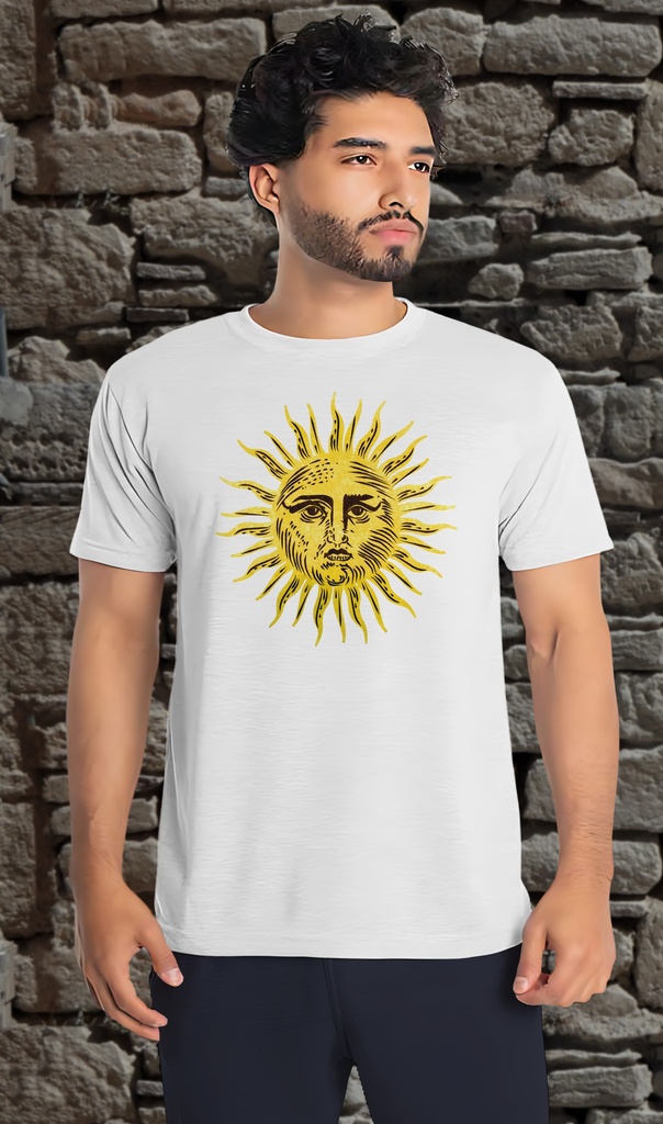 "Medieval Golden Sun" T-Shirt Unisex