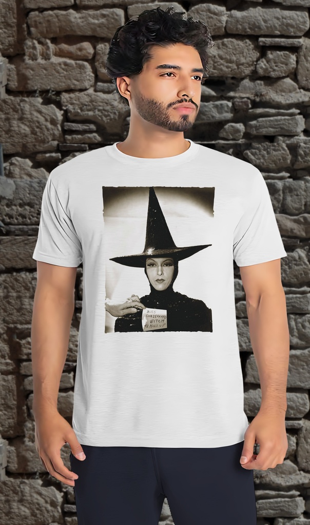 "Not the Wicked Witch of the West" T-Shirt Unisex (Small, White)