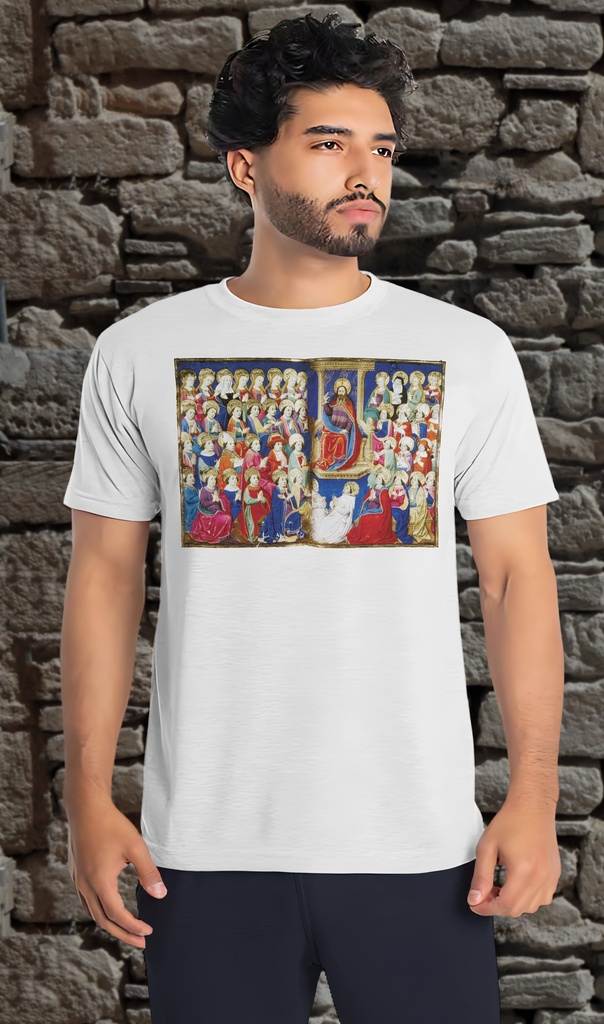 "Prayer" T-Shirt Unisex (Small, White)