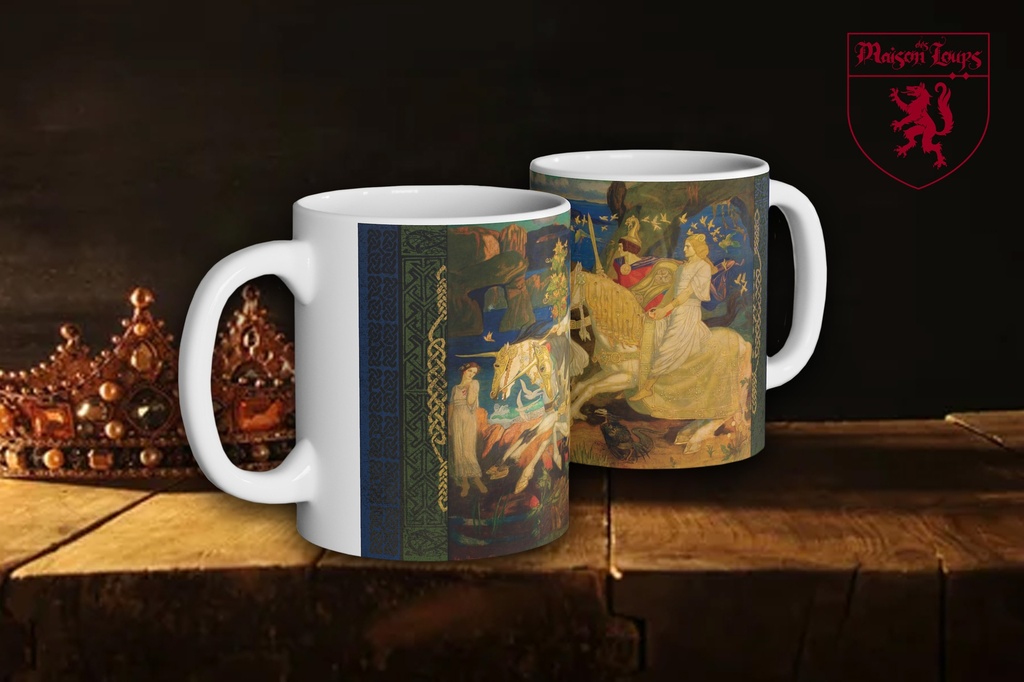 "Tuatha Dé Danann" Mug (White)