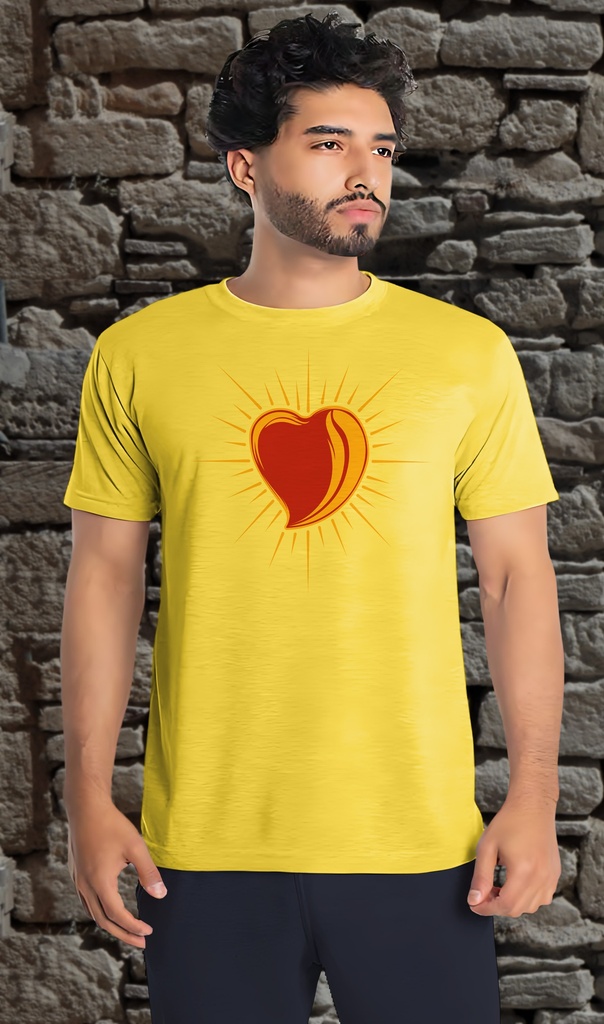 "Sacred Heart Illustration" T-Shirt Unisex