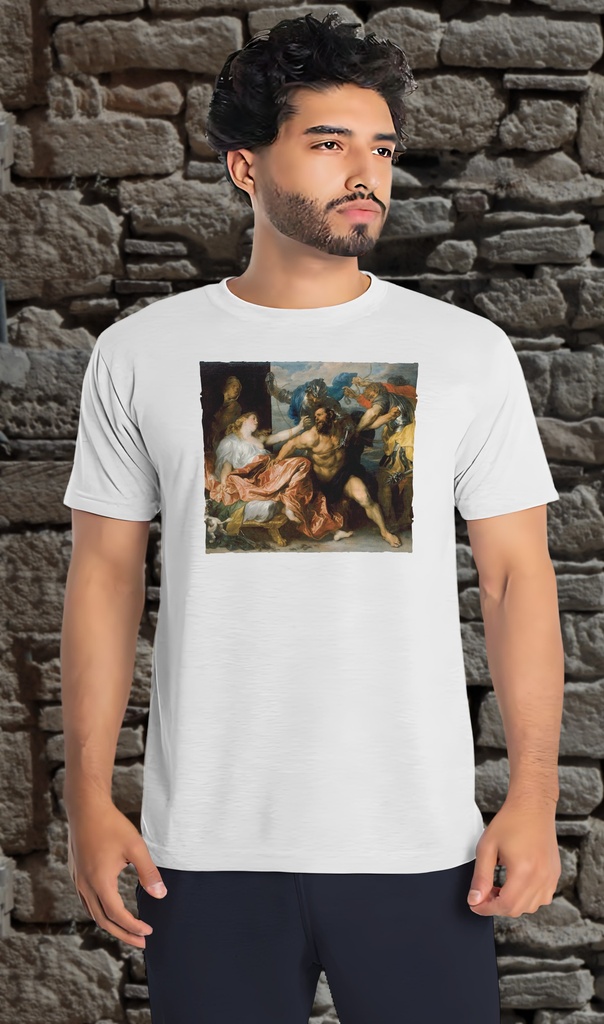 "Samson and Delilah" by Anton van Dyck T-Shirt Unisex