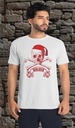 "Skull and Crossbones - Bonjour Red" T-Shirt Unisex