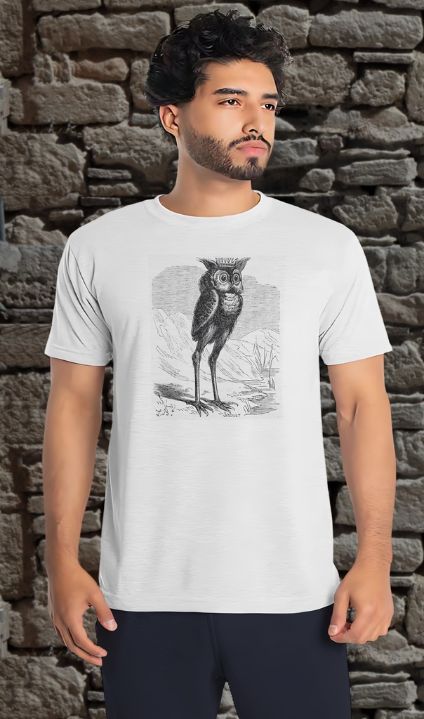 "Stolas" T-Shirt Unisex (Small, White)