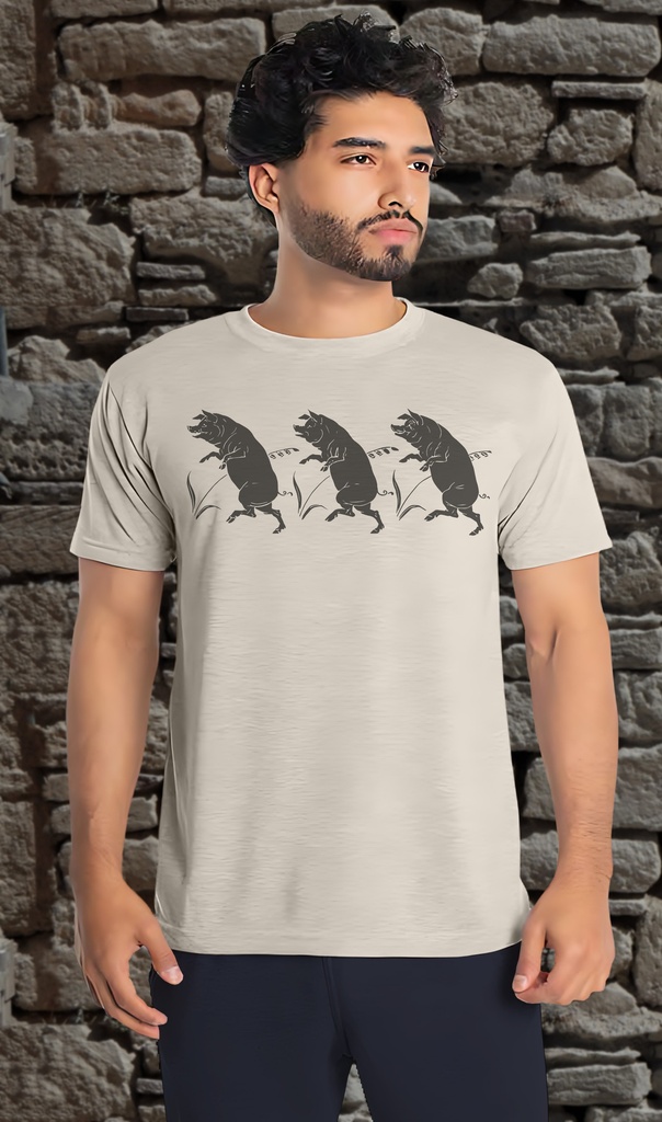 "Three Little Pigs" T-Shirt Unisex