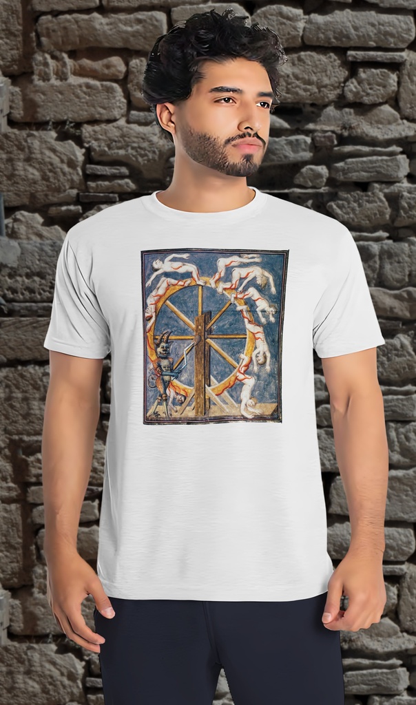 "Torture in Hell" T-Shirt Unisex (Small, White)