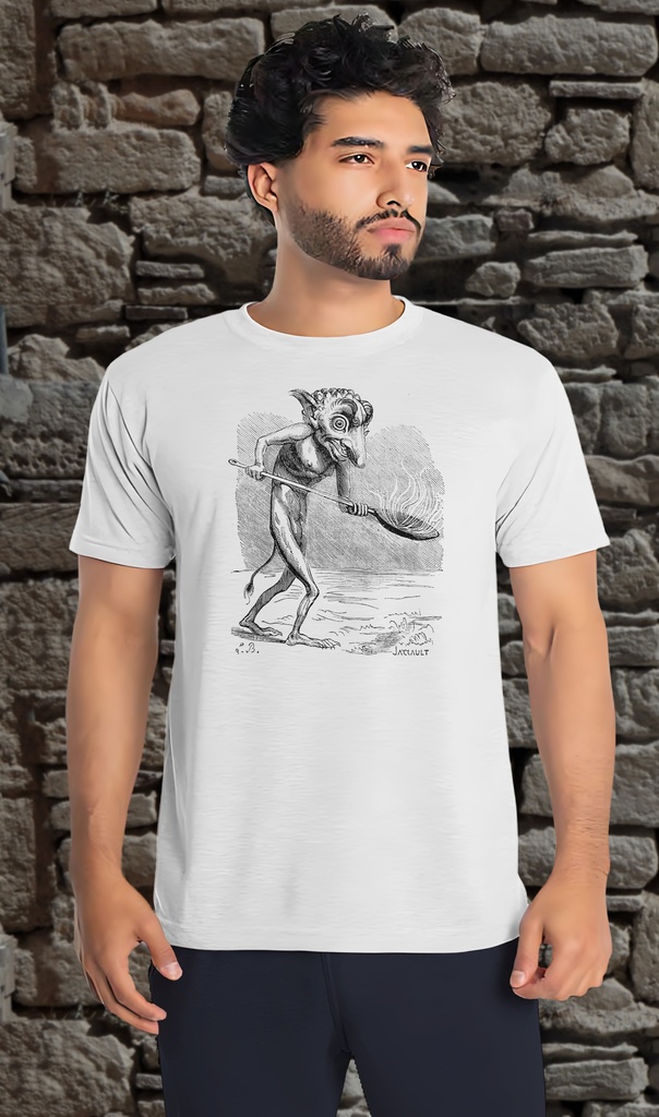"Ukobach" T-Shirt Unisex (Small, White)