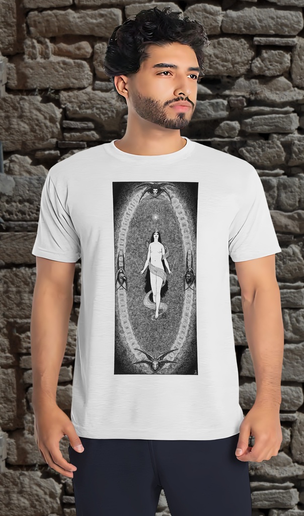 "The World - Waite Trinick" T-Shirt Unisex (Small, White)