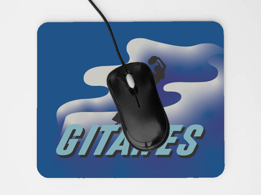 "Gitaines" Mouse Mat - 190mm x 230mm x 5mm