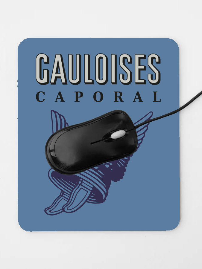 "Gauloises" Mouse Mat - 190mm x 230mm x 5mm