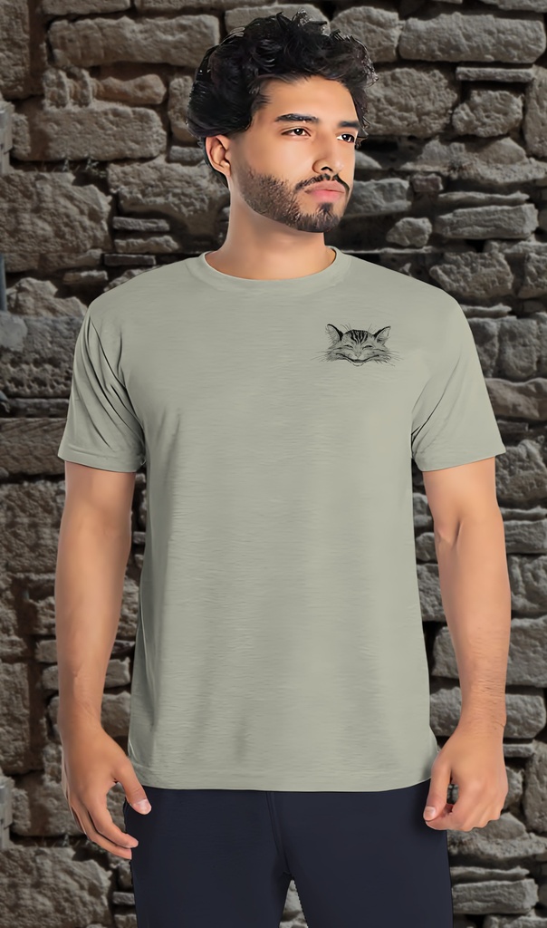 "Alice in Wonderland - The Cheshire Cat Pocket" T-Shirt Unisex