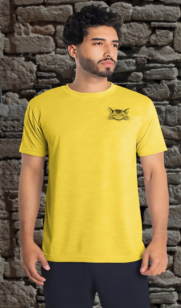 "Alice in Wonderland - The Cheshire Cat Pocket" T-Shirt Unisex