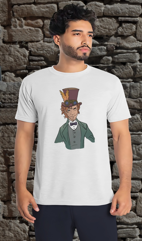 "Commandeur à Caylus - Jonas 4" T-Shirt Unisex (Child 3-4, White)