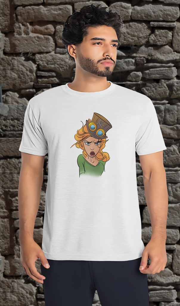 "Commandeur à Caylus - Lyra 3" T-Shirt Unisex (Child 7-8, White)