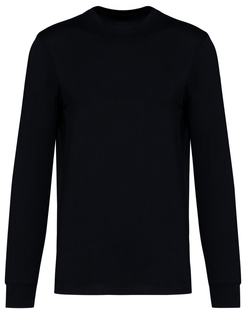 Adult Softstyle Long Sleeve Tee (Small, Black)