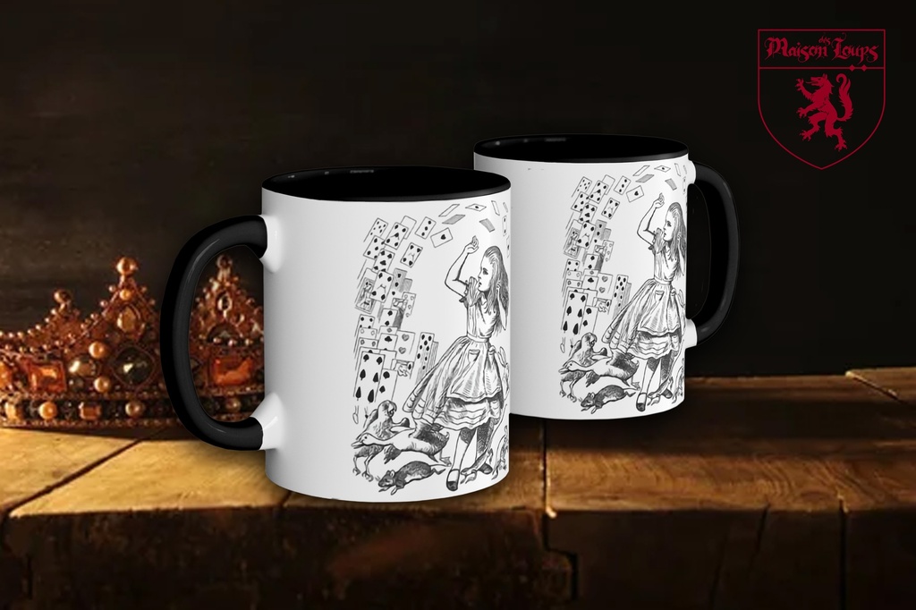 "Alice in Wonderland - Cards" Mug