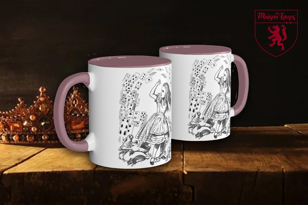 "Alice in Wonderland - Cards" Mug