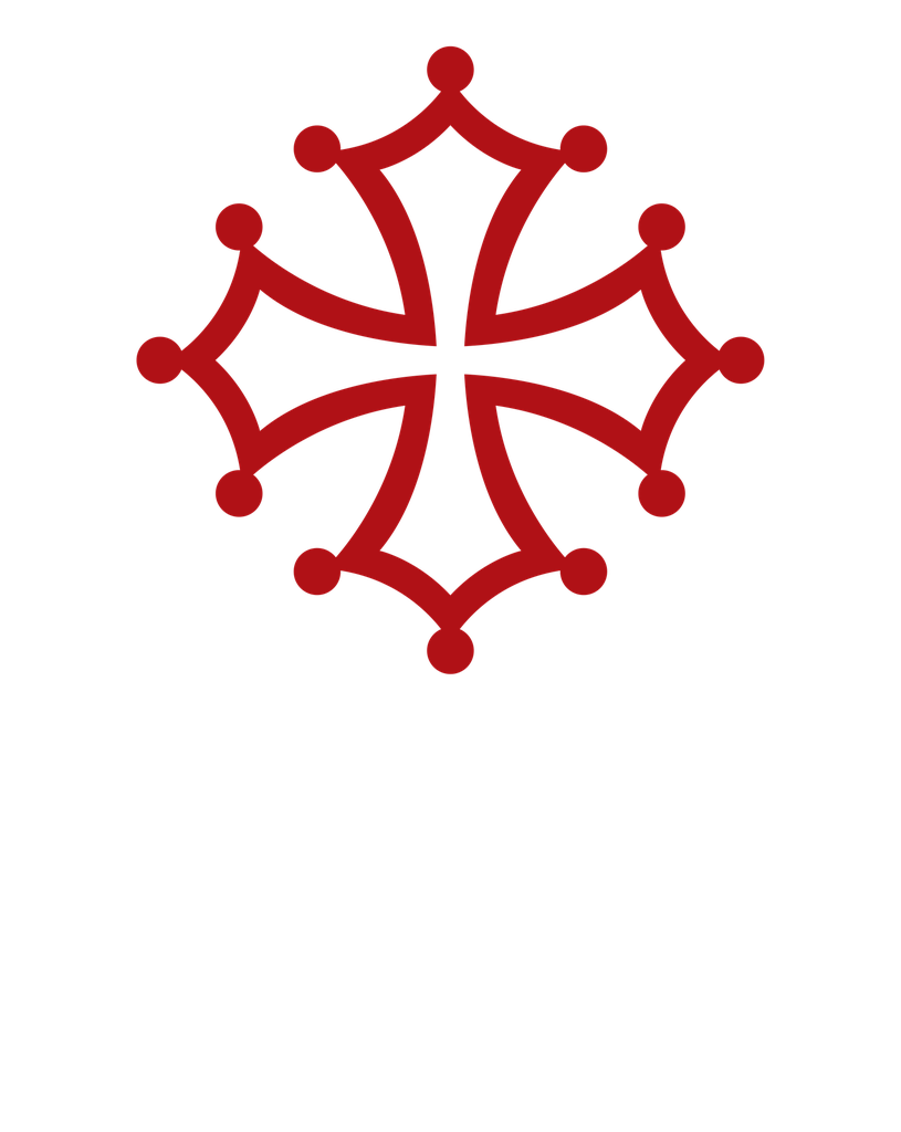 "Occitan Cross" Long John (Medium, White)