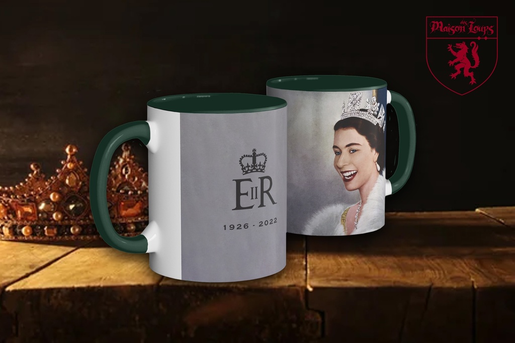 "Queen Elizabeth II - Laughing" Mug