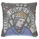 "George Duke of Clarence" 50cm x 50cm Fringed Cotton/Poly Cushion Cover