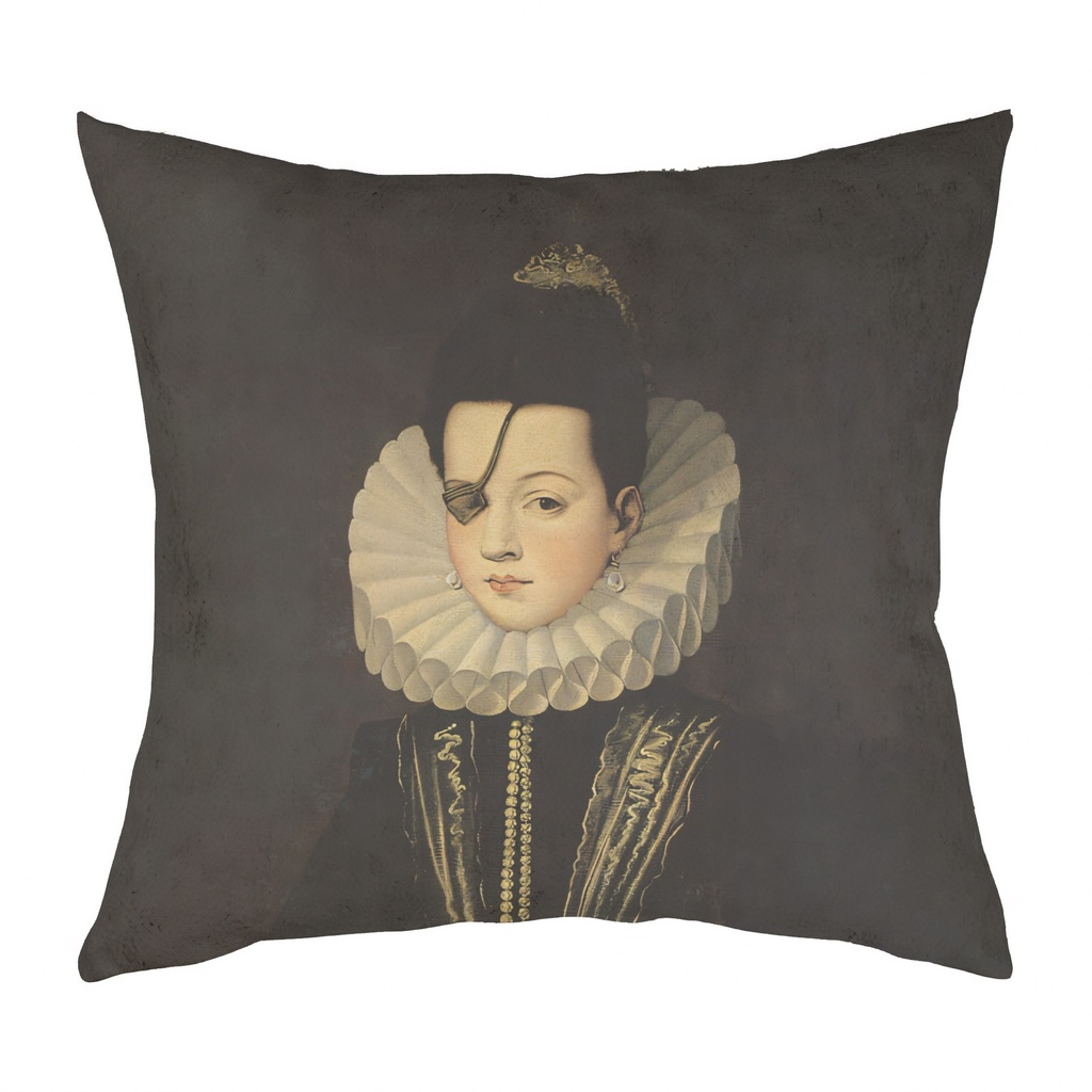 "Anna Mendoza" 40cm x 40cm Faux Leather Cushion Cover