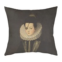 "Anna Mendoza" 40cm x 40cm Faux Leather Cushion Cover